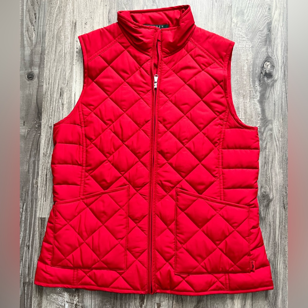 Classic red vest